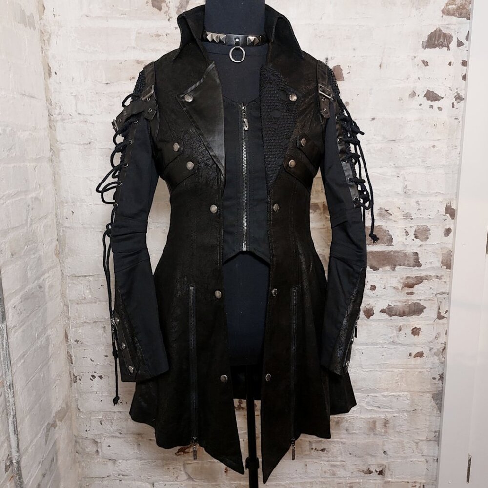 NWT Punk Rave Poisonblack Jacket - Picture 3 of 9